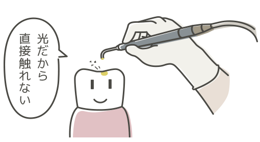 [イラスト]振動がない