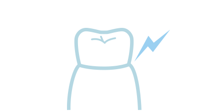 [イラスト]知覚過敏の治療